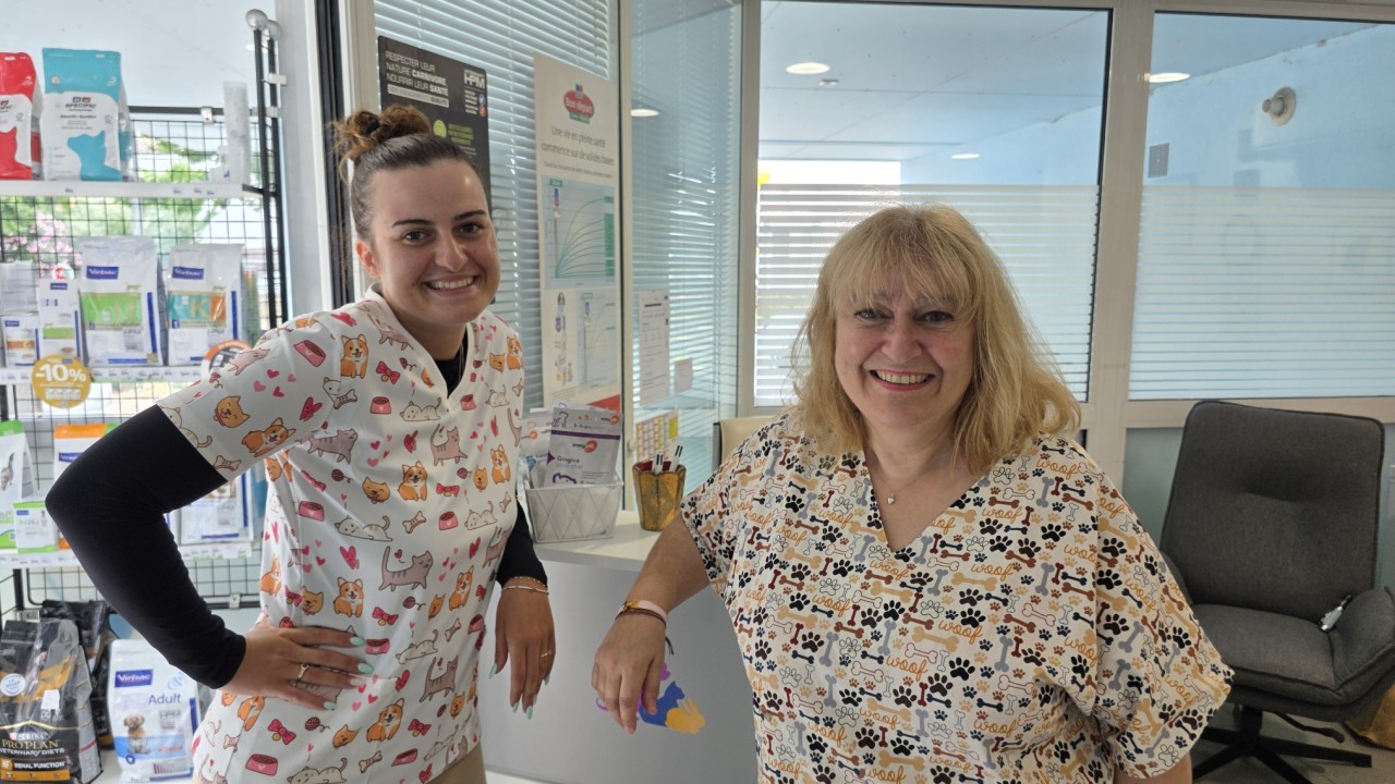 Docteur Garson et sa fille ASV Marie-Amélie